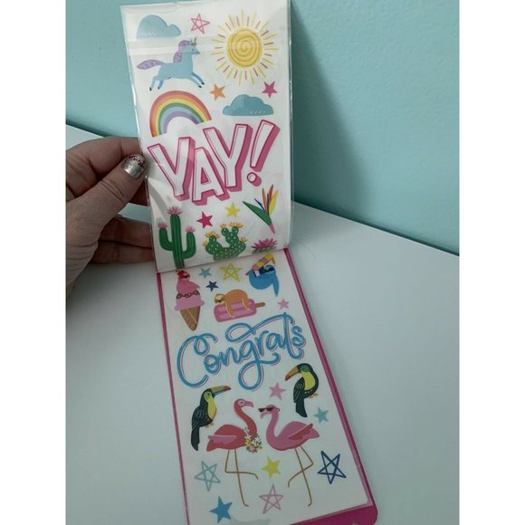 American Craft Damask Love Wild Card Scrapbook Craft Card Transfer Rub On Sheets - Picture 3 of 4